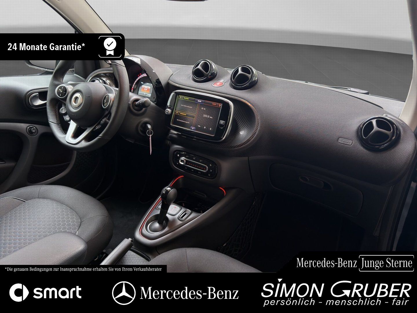 Fahrzeugabbildung Smart Smart fortwo Exclusive 22KW LED Kamera