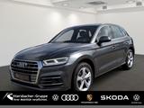 Audi Q5 TDI quattro s-line SportPaket AHK Stadt PANO - Audi Q5 mit Diesel-Antrieb: Grau, Alcantara