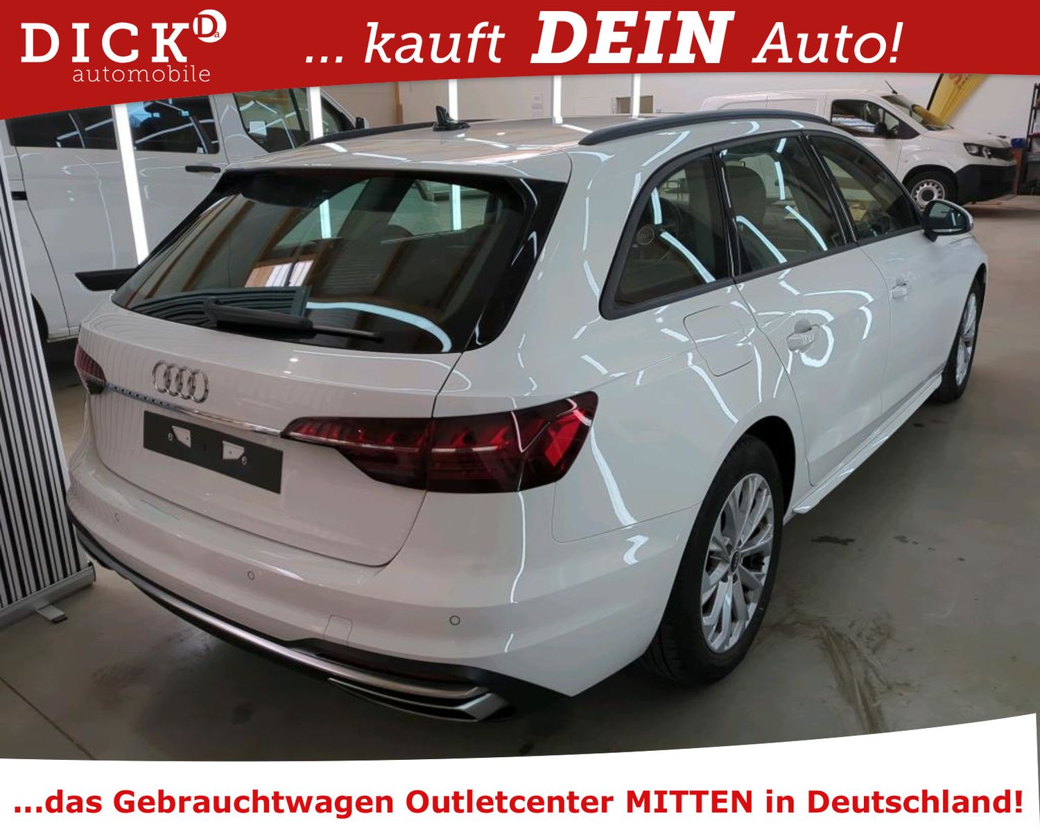 Fahrzeugabbildung Audi A4 Av 35d S-Tr. LED+/NAVI+/PANO/SHZ/HUD/RFK/8Fa