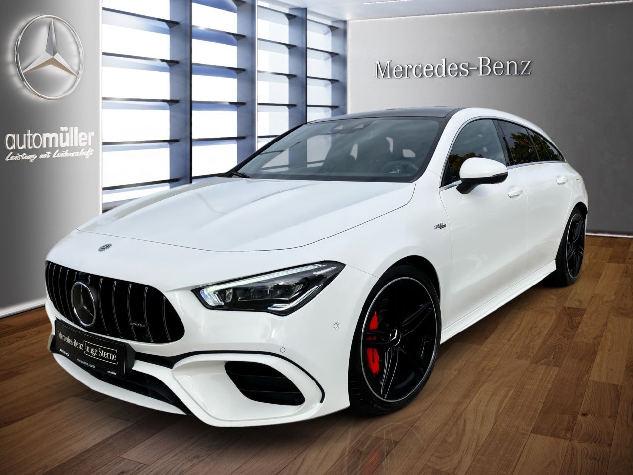 Mercedes-Benz CLA 45 S 4M+ AMG SB Night+Pano+HUD+Burmester+360