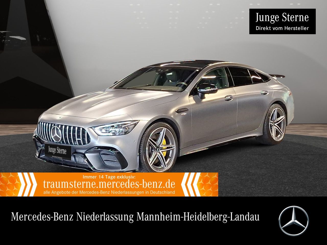 MERCEDES-BENZ GT 53 4M+ AMG/AERO/Pano/Dist/Sitzkli/PerfAbgas