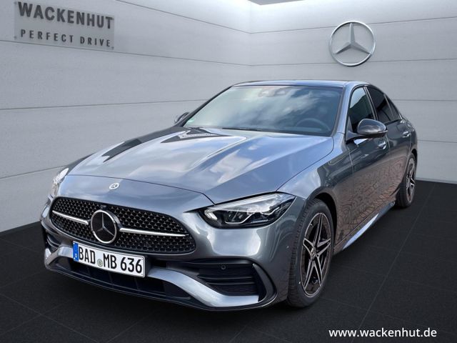 Mercedes-Benz C 220 d AMG Distronic Pano AHK Burmes Night 360°