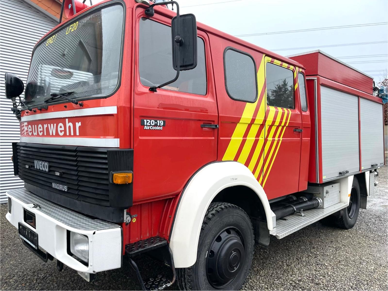 Iveco 120-19AW Löschfahrzeug Tank 2.460l. Pumpe Single