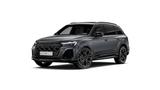 Audi Q7 55TFSIe qu S LINE BLACK PANO AHK B&O MATRIX - mit Hybrid-Antrieb: Grau, Alcantara, Bordcomputer, Geländewagen