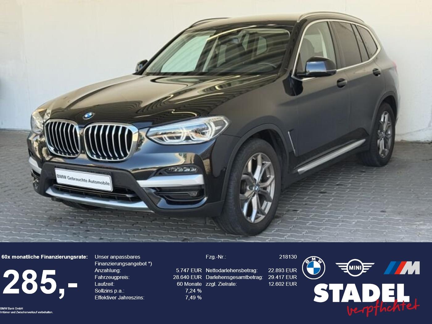 BMW X3 xDrive20d xLine Navi.LED.360°.HiFi.HuD.DriveA