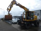 Atlas Terex 1404 ZW Mobilbagger Zweiwegebagger - Atlas Mobilbagger 1404