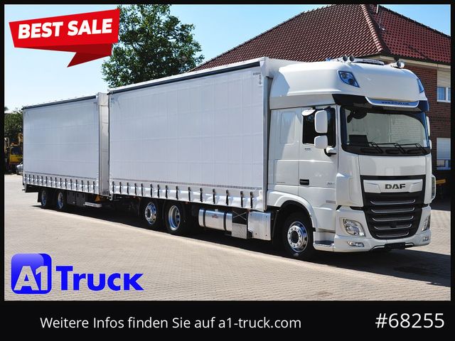 DAF XF 480 SSC, Jumbo, Tautliner, Hubdach, Komplettz