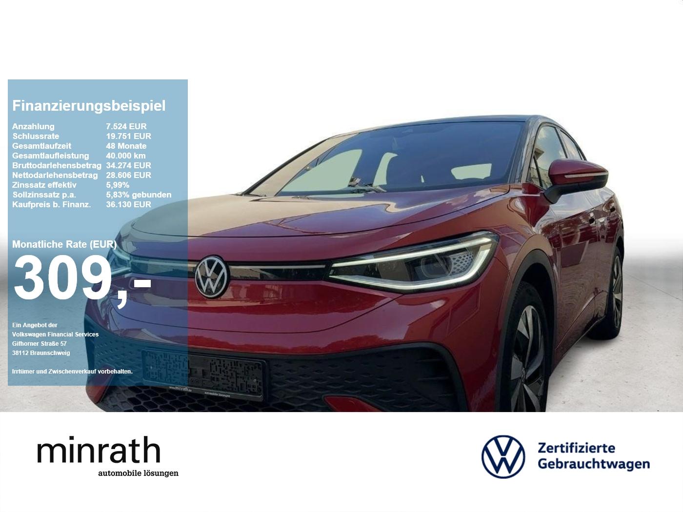 Volkswagen ID.5 Pro 82 kWh MATRIX+AHK+ACC+HUD+NAVI+APP+360