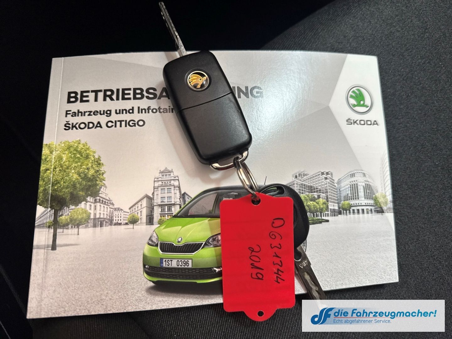 Fahrzeugabbildung SKODA Citigo Active Berganfahrass. GA Klima teilb.Rück