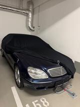 Mercedes-Benz S600L  W220 V12 - 1. Hand - TÜV Neu - Scheckheft - blaue Mercedes-Benz S 600