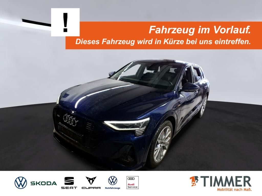 AUDI e-tron 50 QUATTRO 71 kWh S-LINE BLACK +AHK +360°