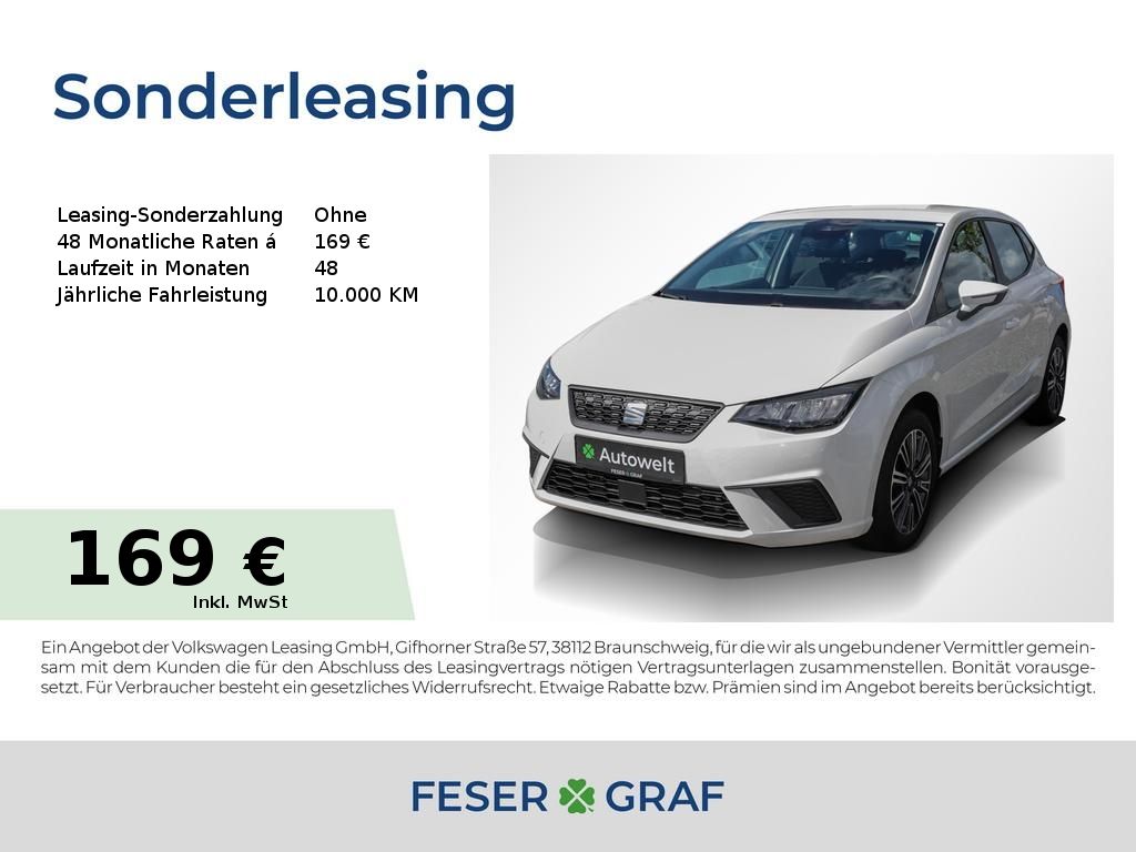 Ibiza 1.0 TSI Style GRA Full Link LED Sitzh 16"
