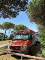 Mercedes-Benz Renntransporter Sprinter 313CDI-Große Heckgarage - Mercedes-Benz Wohnmobil oder -wagen G