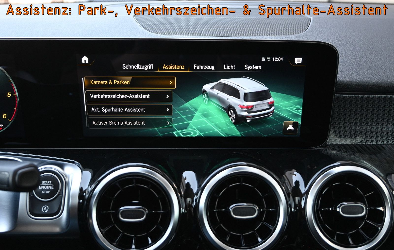 Fahrzeugabbildung Mercedes-Benz GLB 220 d 4M AMG °UVP 68.730€°ACC°AHK°PANO°STHZG