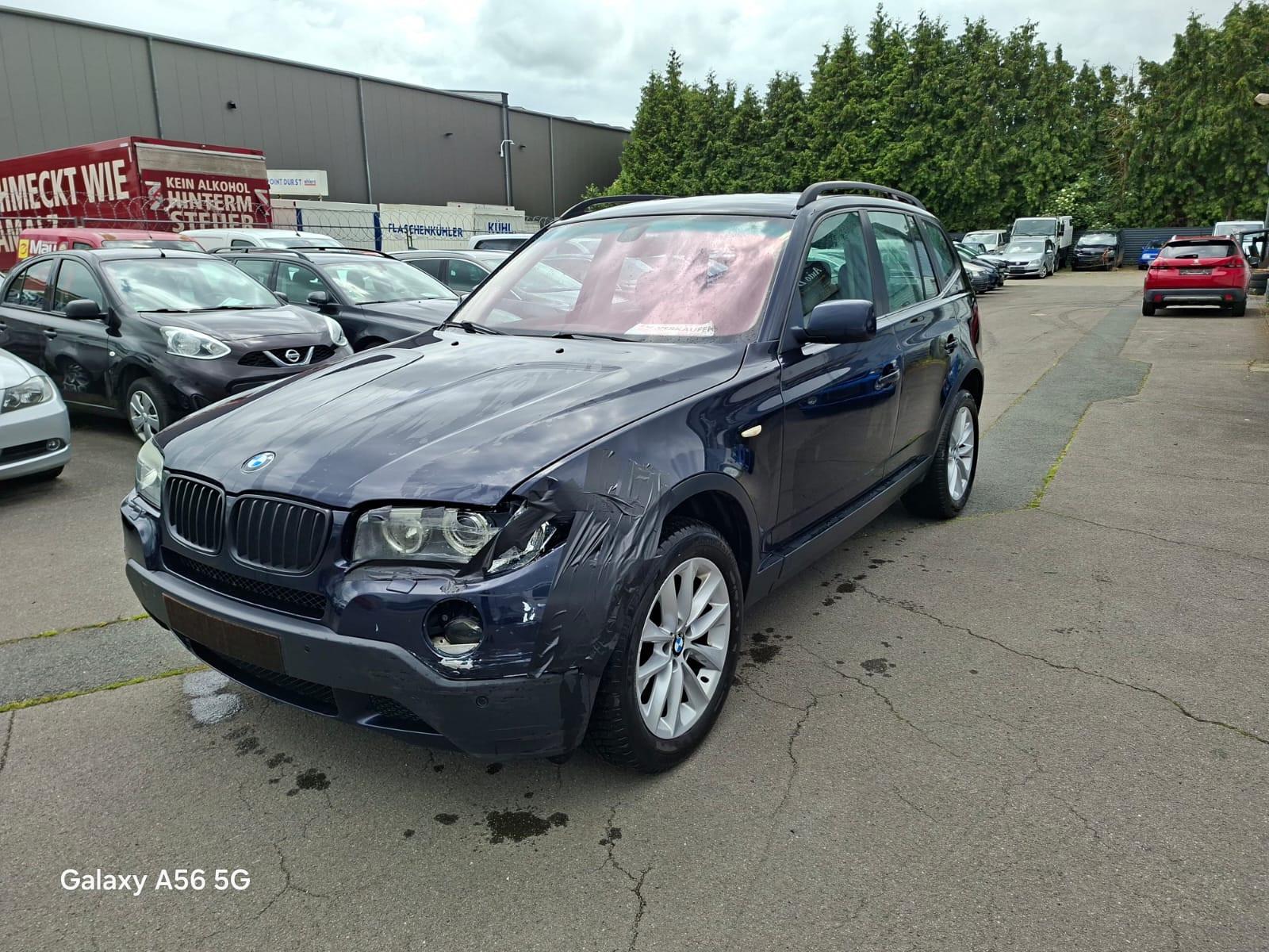 BMW X3 2.0d Vollfahrbereit !!!AHK Leder ALU Tempomat