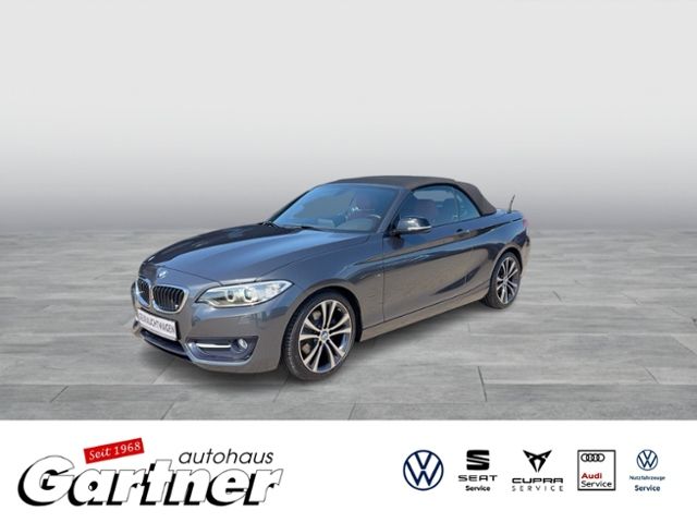 220i CABRIO LINE LEDER XENON REAR VIEW SPORT FW