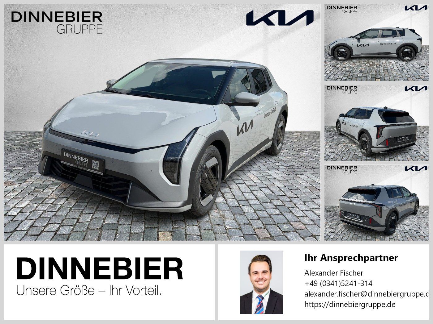 Kia EV4 Earth 81.4 kWh LED+360°Kamera+Navi+SHZ