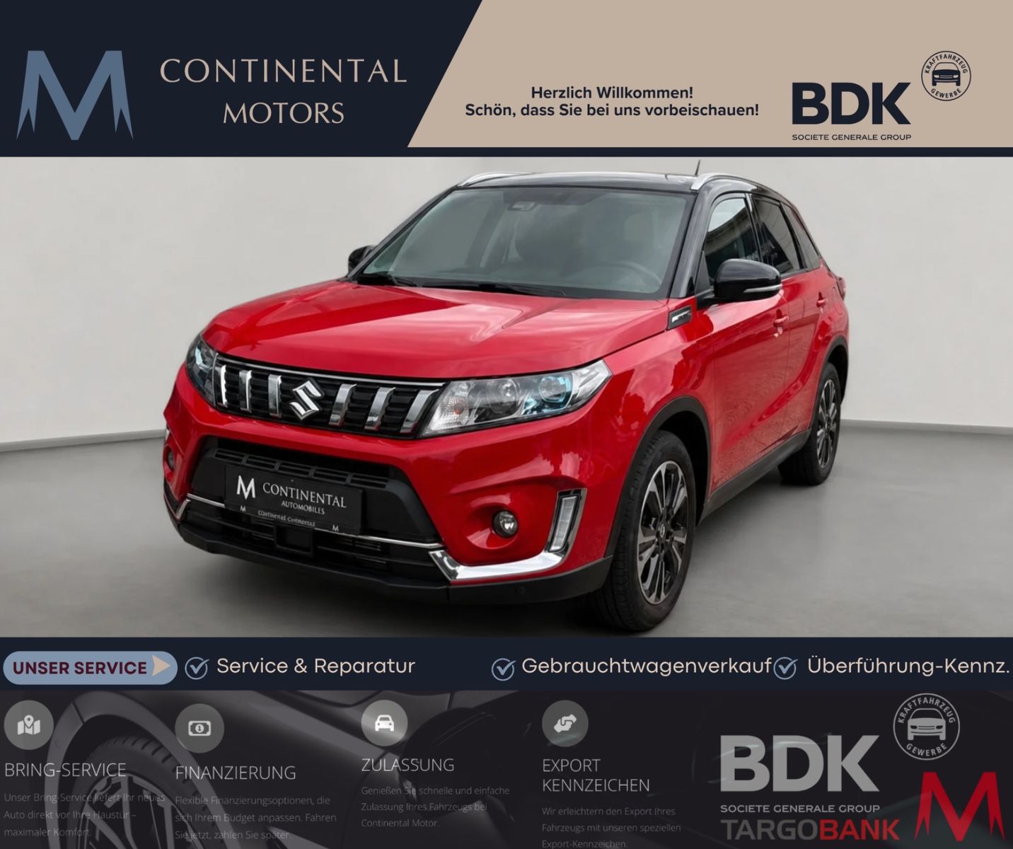 SUZUKI Vitara Vitara 1.4 S 4x4*Automatik*Kamera*Panorama*AHK*