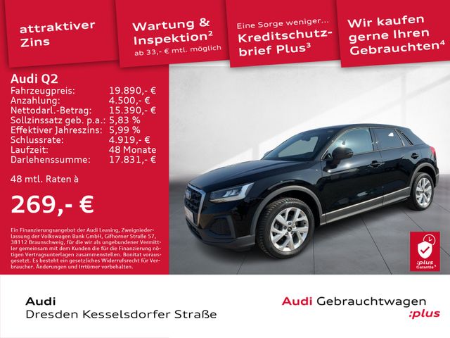 Audi Q2 30 TFSI Kamera LED PDC Sitzhzg.