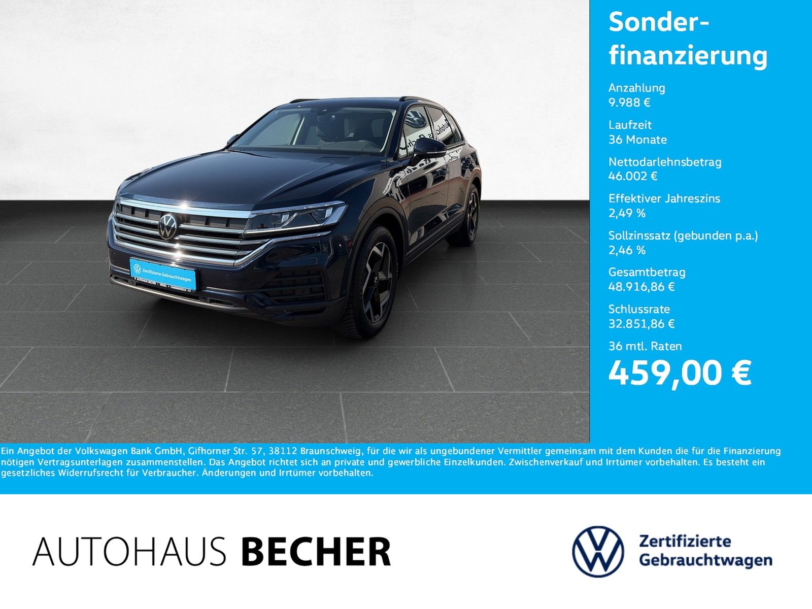 Volkswagen Touareg 3.0 V6 TDI 4MOTION Tiptronic AHK Navi foto 1