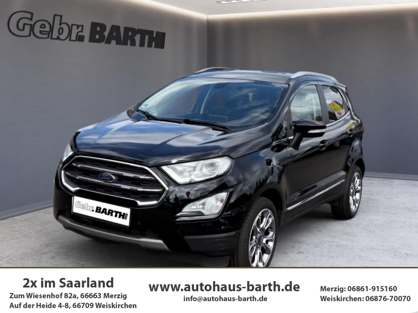 Ford EcoSport Titanium Kamera Winterpaket Klima-AT Te