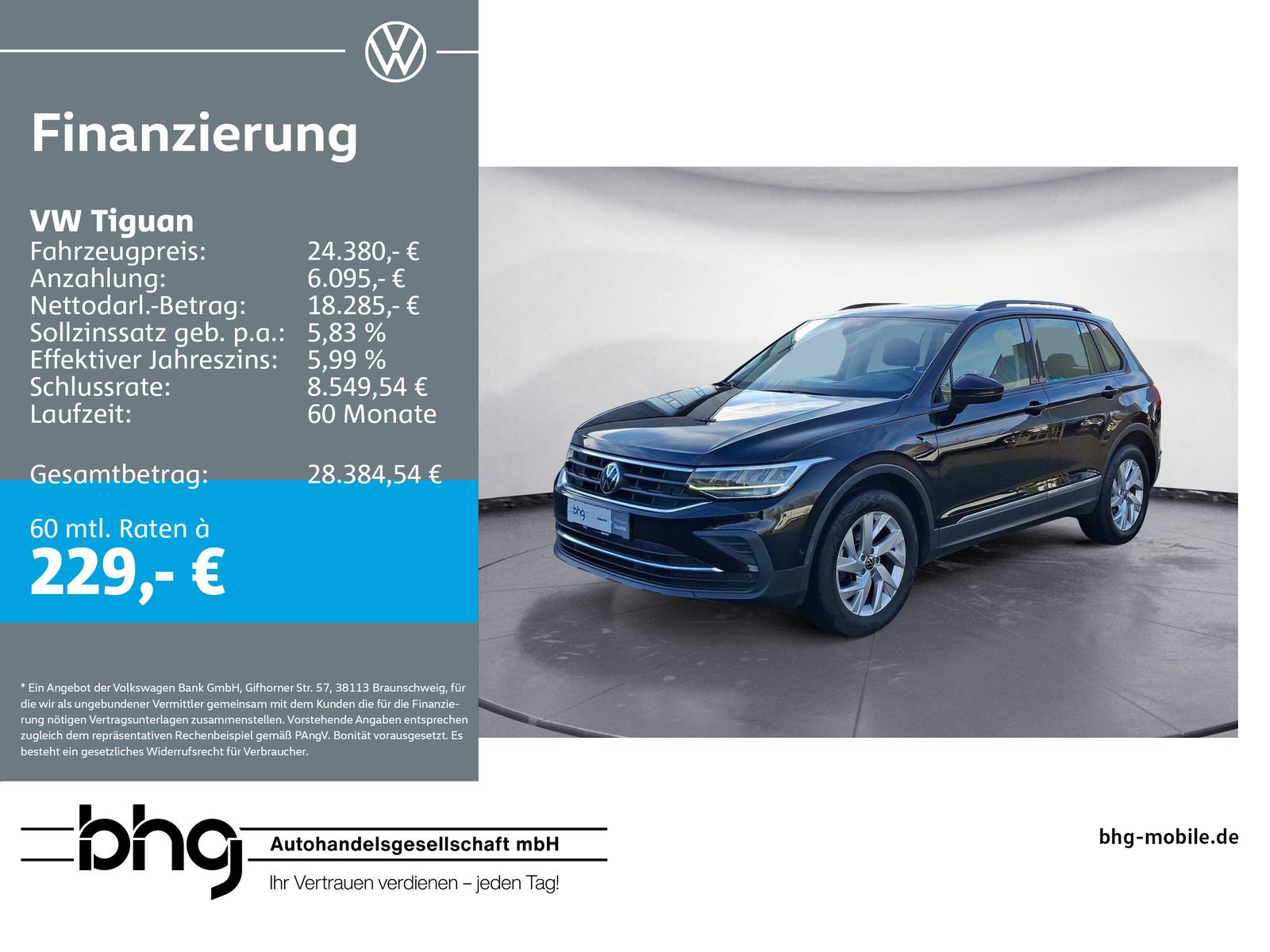 Volkswagen Tiguan 2.0 TDI DSG 4MOTION DSG LIFE #PANO #HEAD-