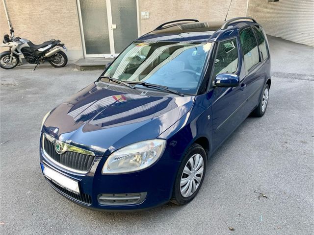 Skoda Roomster 1.2 12V HTP Blau Panoramadach