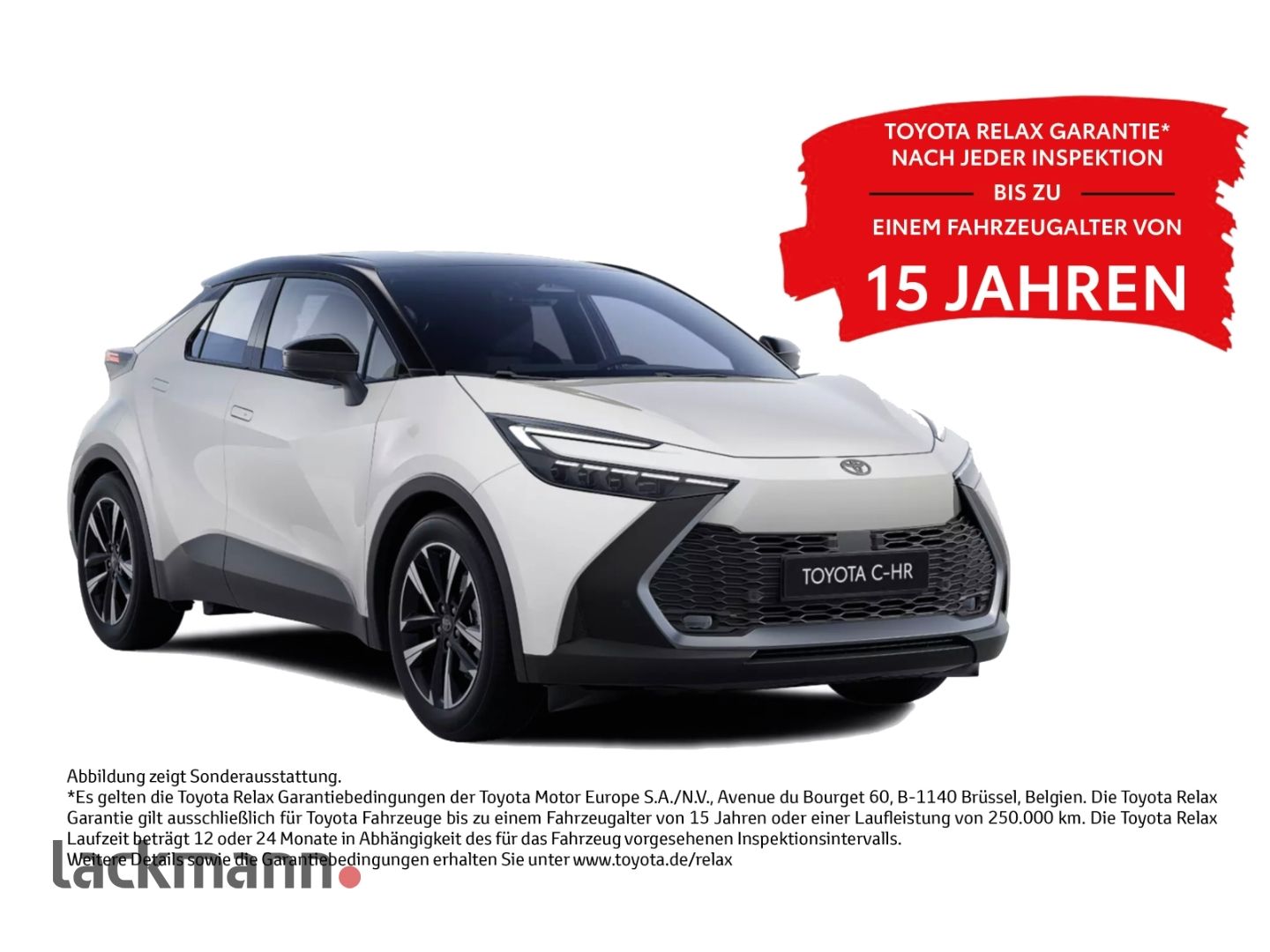 Toyota C-HR Hybrid FWD 1,8-l-Hybrid, 5-Türer, Teamplaye