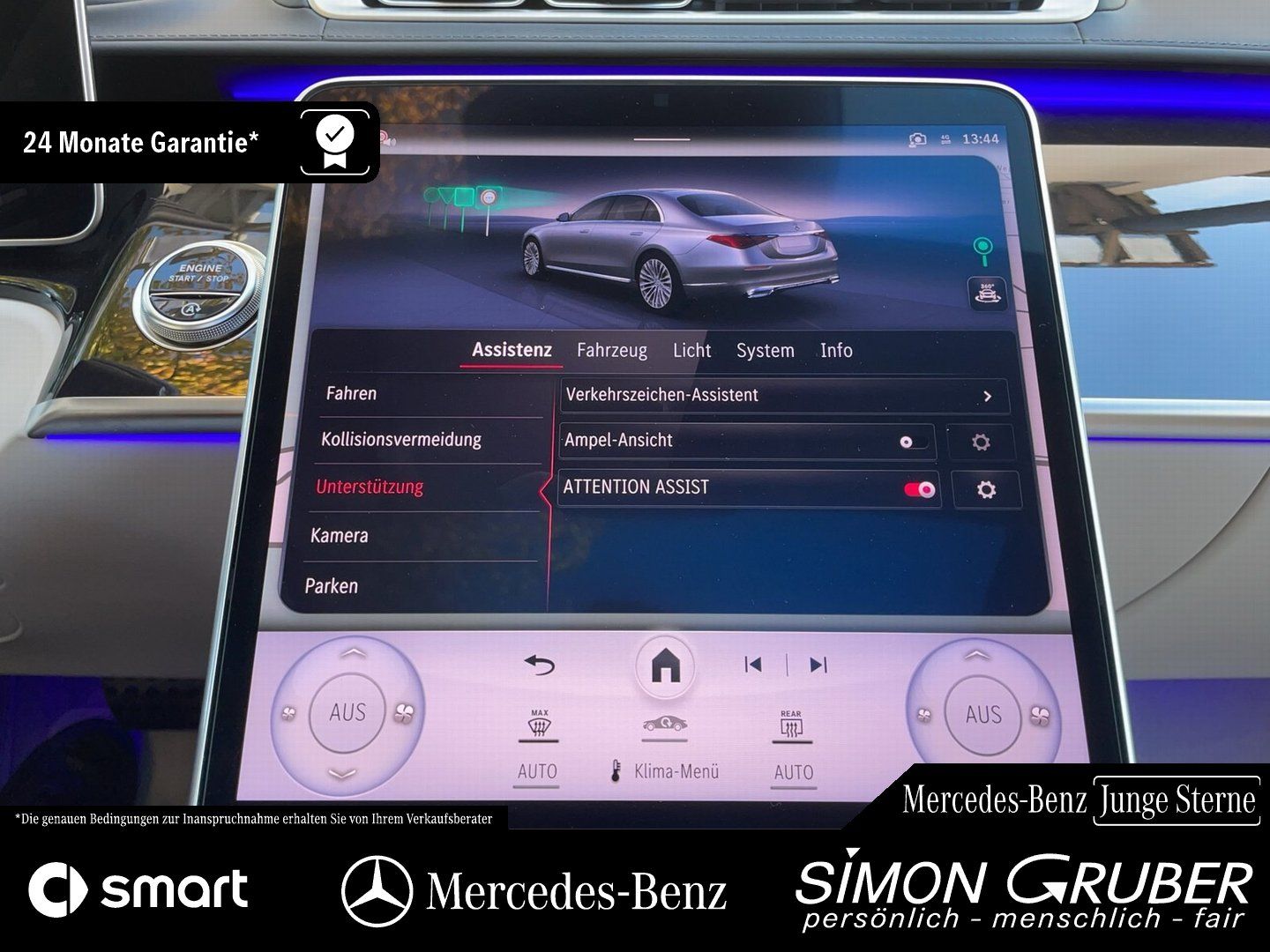 Fahrzeugabbildung Mercedes-Benz S 580 4M L AMG Exklusive Manufaktur Fondentert.