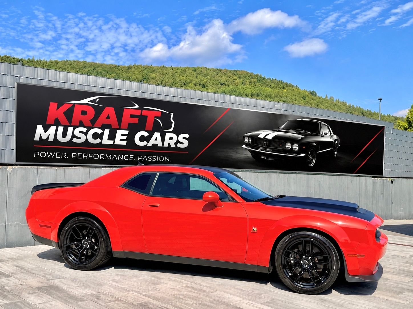 Dodge Challenger 6,4 V8 OEM WIDEBODY-EXTREM-ORANGE-SRT imagem 3