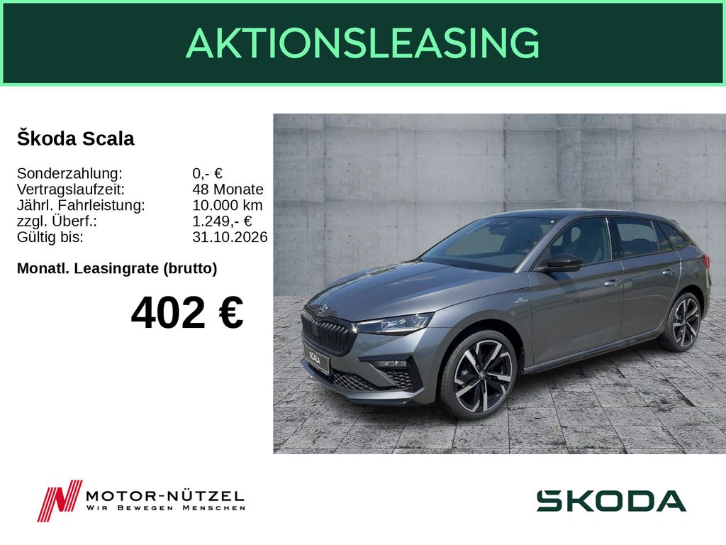 Scala 1.5 TSI Monte Carlo DSG AHK 18" MUFO RFK
