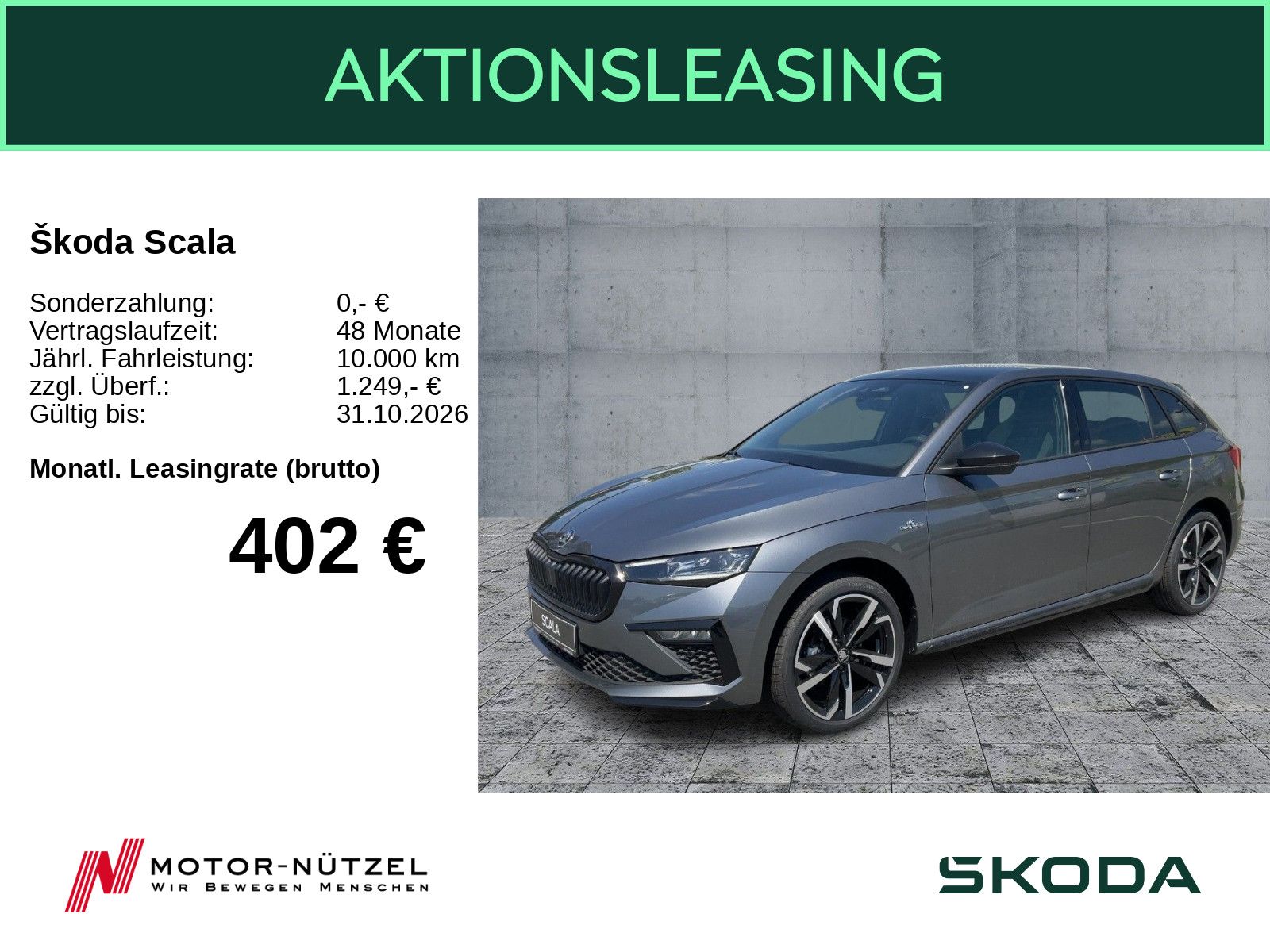 Skoda Scala 1.5 TSI Monte Carlo DSG AHK 18" MUFO RFK