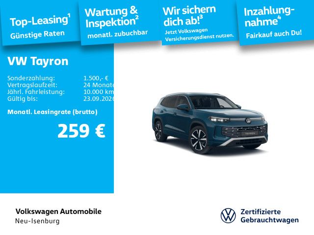 Volkswagen Tayron 1.5 eTSI DSG ELEGANCE 7-Sitze+PANO+STHZG+
