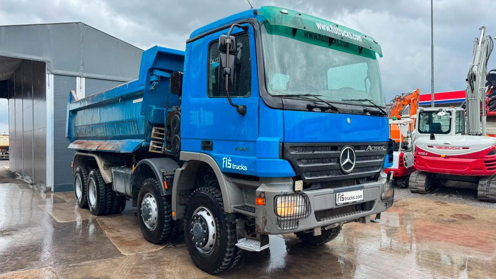 Mercedes-Benz ACTROS 4141 K 8x8 meiller mulda tipper