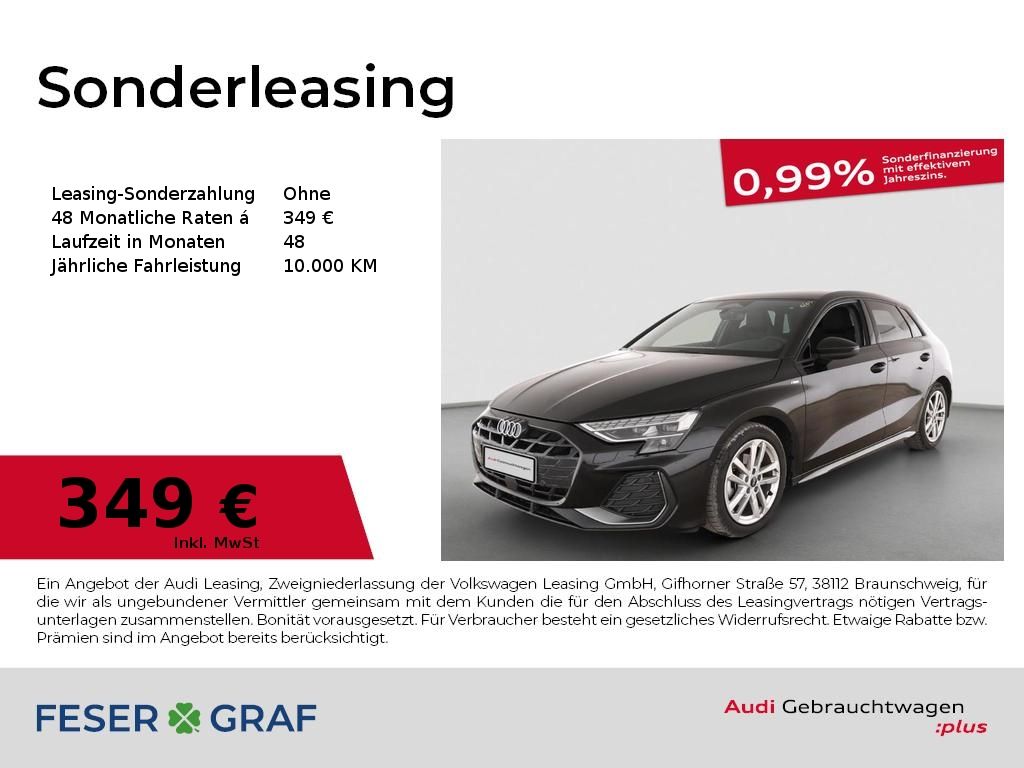 Abbildung Leasingangebot Audi A3 SB 35TDI S tronic S line/LED/Kamera/Navi+/ACC