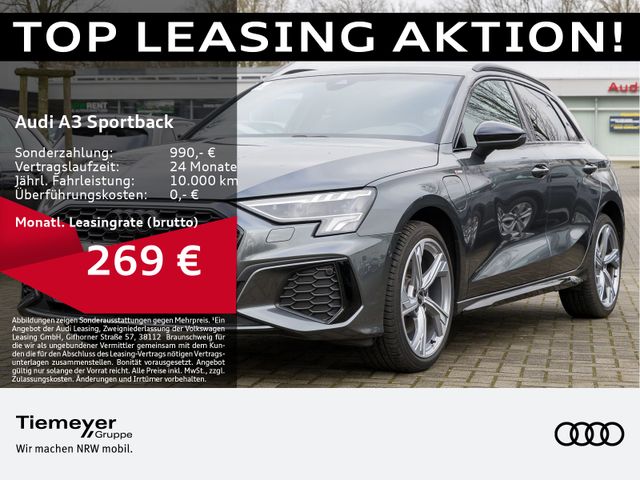 Audi A3 Sportback 40 TFSI e 2x S LINE LM18 AHK NAVI+