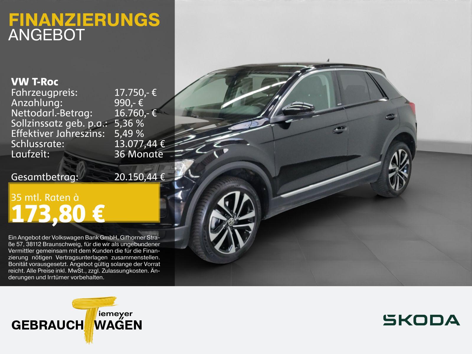 Volkswagen T-Roc 1.5 TSI UNITED NAVI PRIVACY VIRTUAL LM17