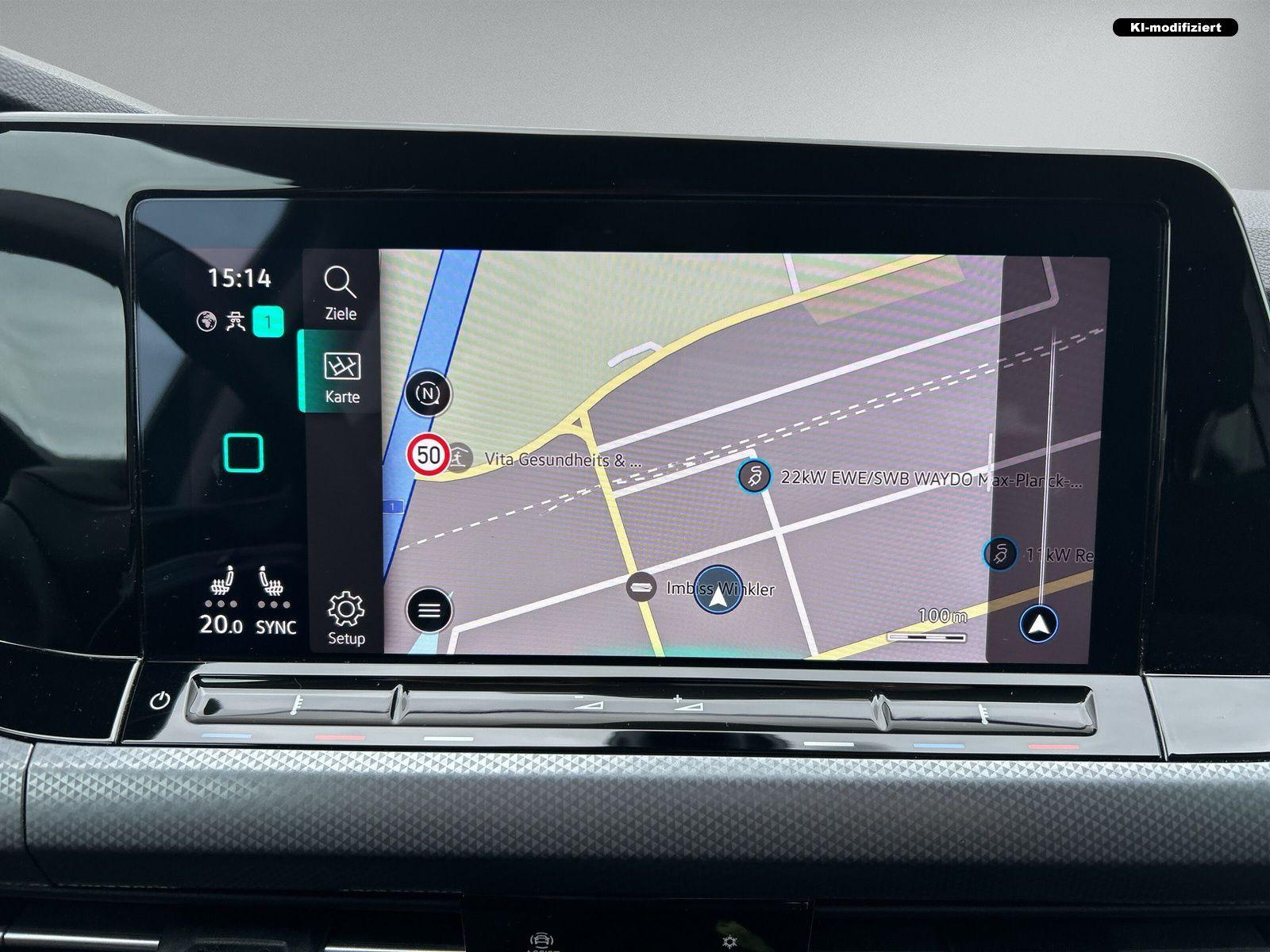Volkswagen Golf VIII 2.0 TDI Active DSG+LED+NAVI+KAMERA+ACC, миниатюра 15