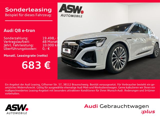 Audi Q8 e-tron 55 S line quattro 300 kW Panodach LED