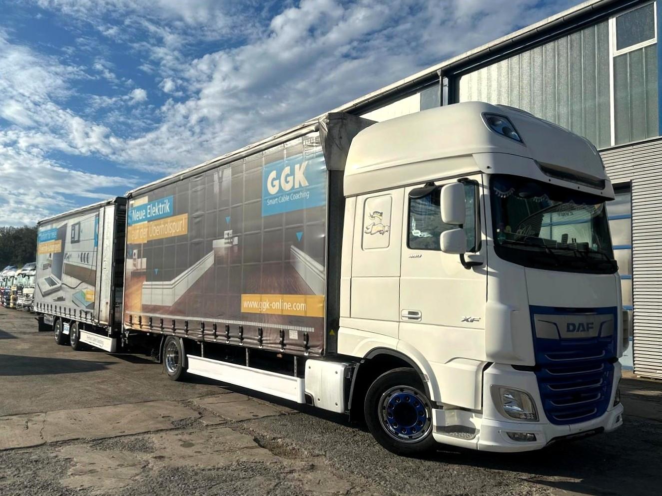 DAF XF 480  +Fliegl ZPS 180 JumboAuflieger
