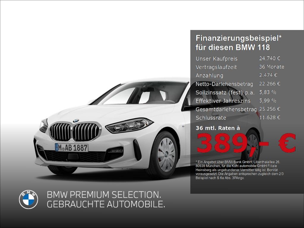 BMW 118 i M Sport Lenkradheizung DAB Harman Kardon