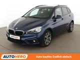 BMW 2er 220i Active Tourer Advantage Aut.*NAVI*HUD* - blaue BMW 2er Reihe