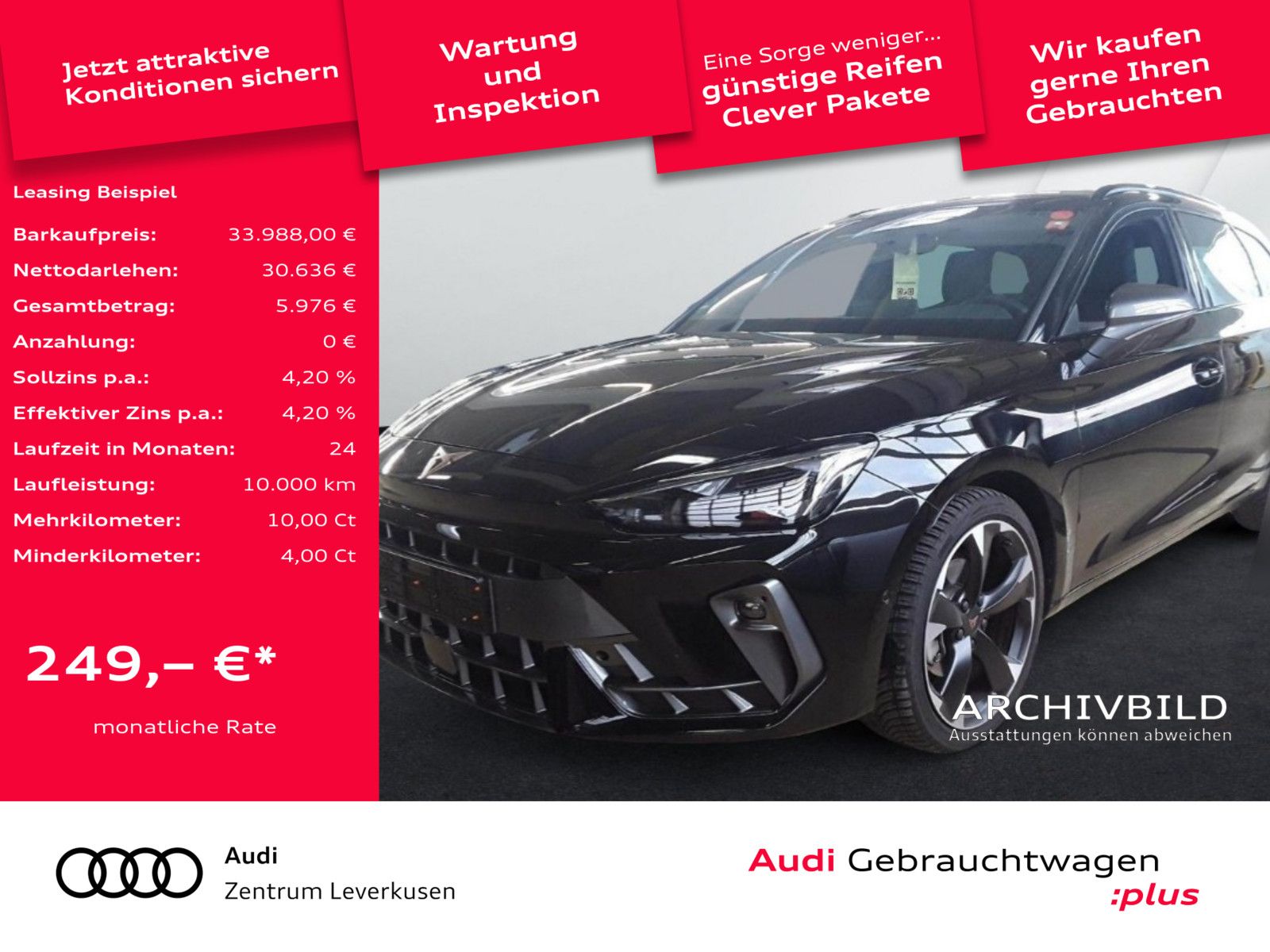 Cupra Leon ST DSG NAVI VIRT ACC KAM SHZ CARPLAY LED