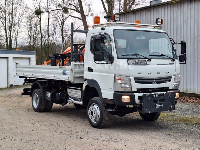 FUSO CANTER 4x4 ALLRADKIPPER MEILLER SCHNEESCHILD LKW