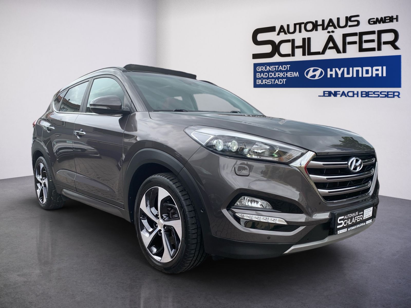 Fahrzeugabbildung Hyundai TUCSON 1.6 Turbo 7-DCT Premium 4WD Leder Pan.Dac