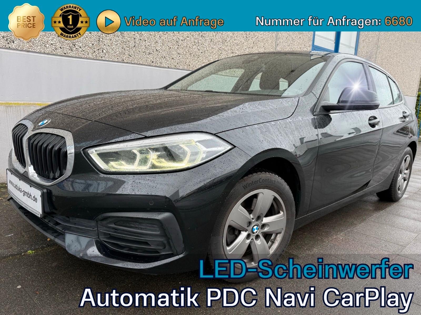 BMW 116d Advantage Automatik LED CarPlay Navi PDC