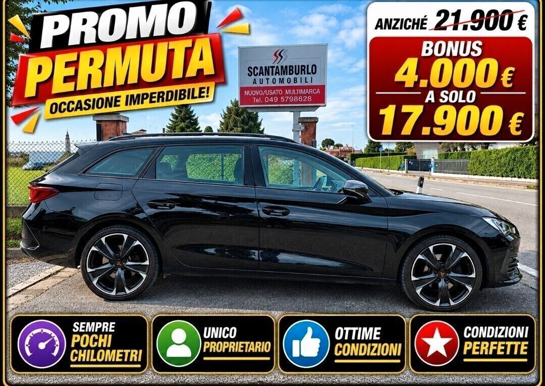 Cupra Leon 1.4 e-HYBRID 204 CV DSG StationWagon imagem 2