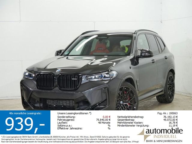 BMW X3 M Competition Paket Laser H&K HuD LiveCockpit