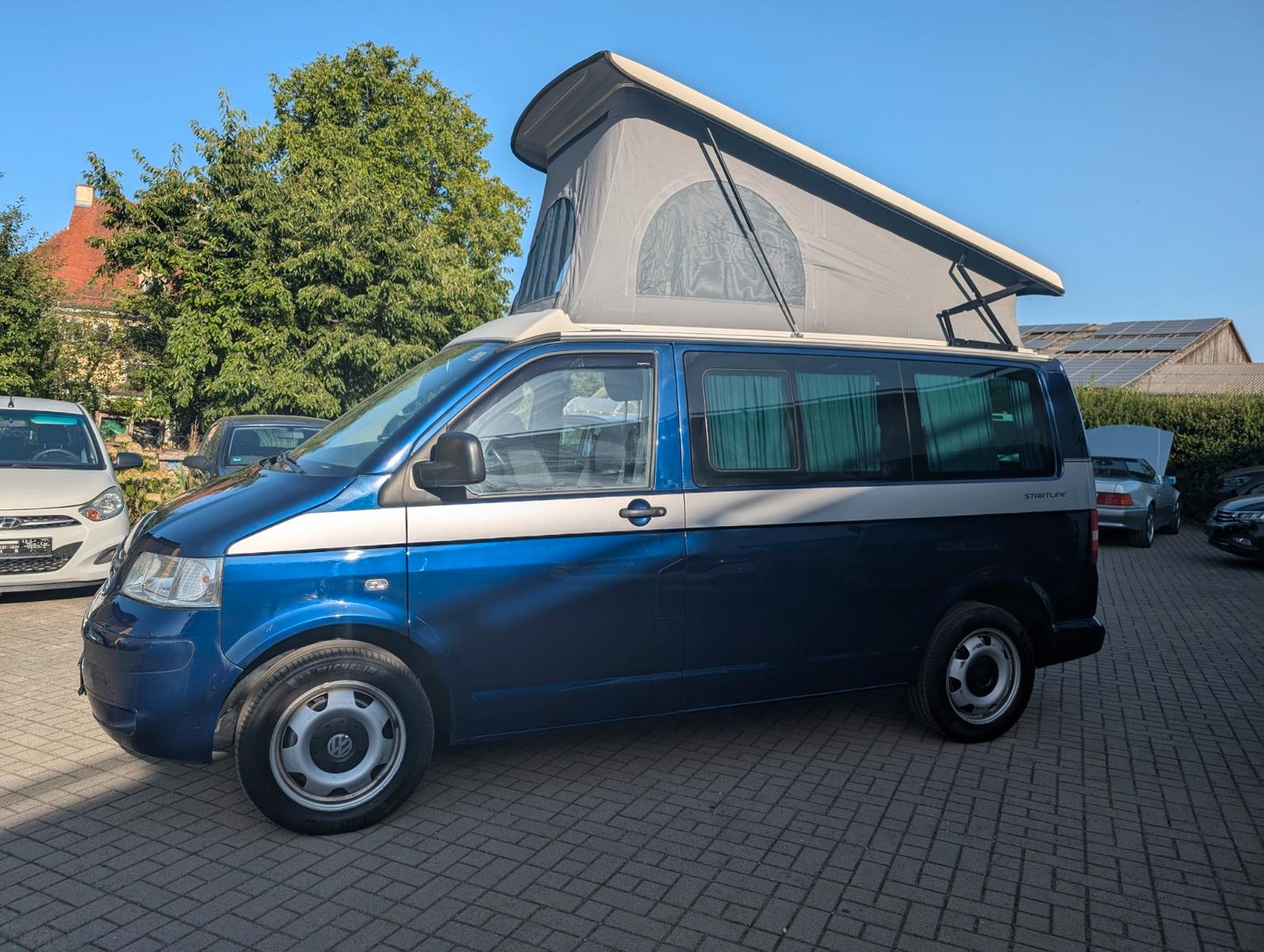 VOLKSWAGEN T5 CALIFORNIA STARTLINE 2.5 TDI 131ch BVM Sièges chauffants Toit relevable