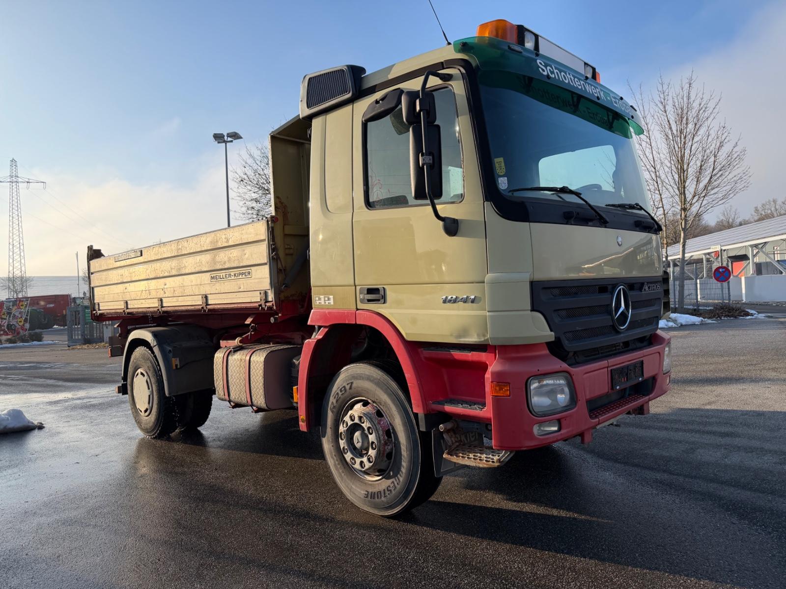 Mercedes-Benz 1841*ohne kran*4x2*E3*MEILER KIPPER*TOP